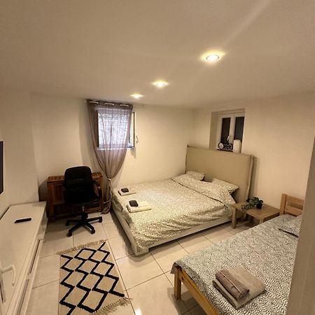 Jolie Appartement Nice Proche Mer Et Aeroport Une Chambre Plus Salon Avec Cuisine Exterior foto